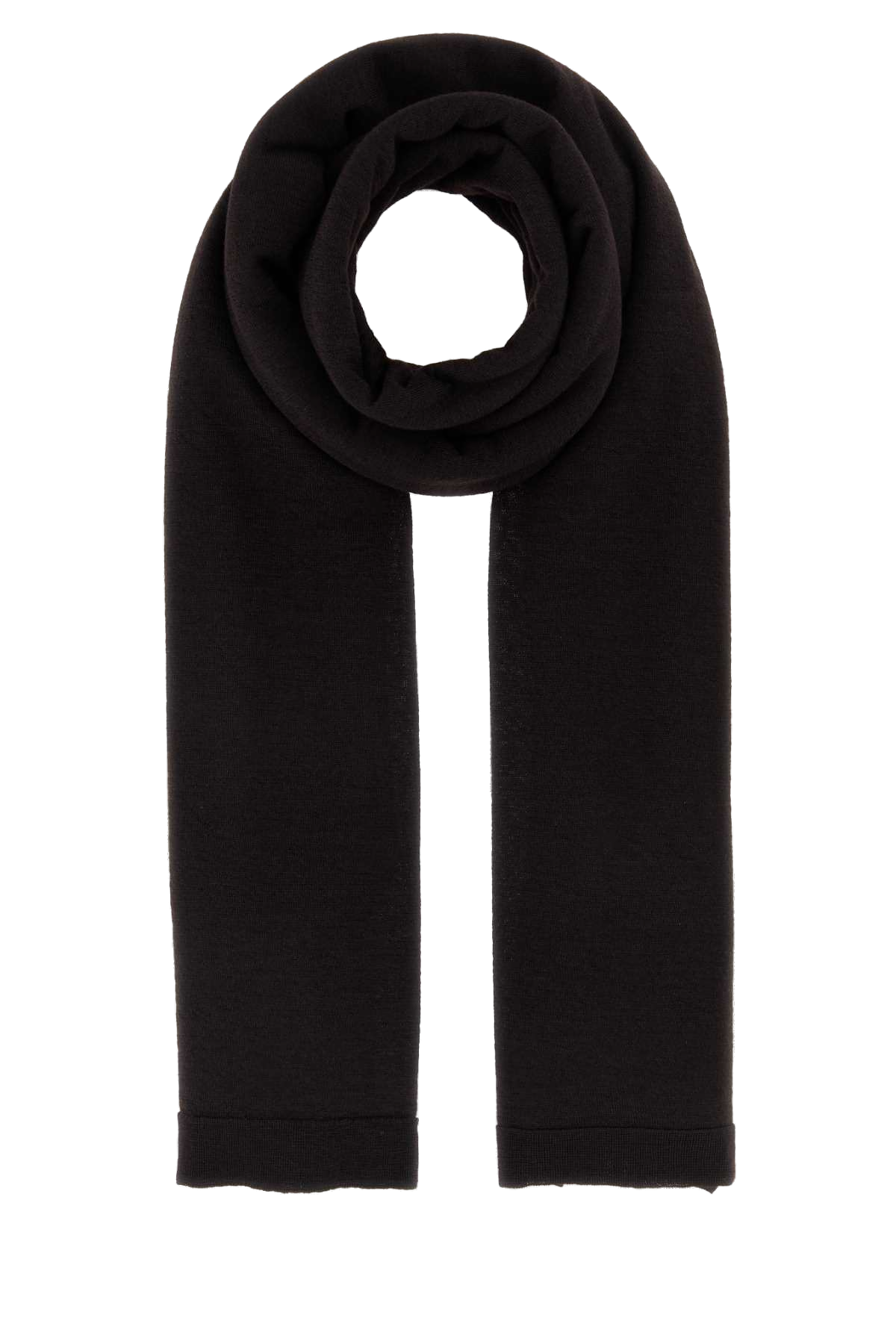 The Row Arif Scarf — Brown Exterior: Cashmere Silk Scarfs