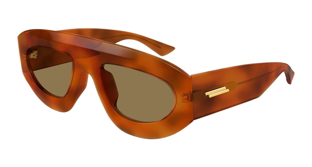 Bottega Veneta Bv1358s Sunglasses — Brown Acetate