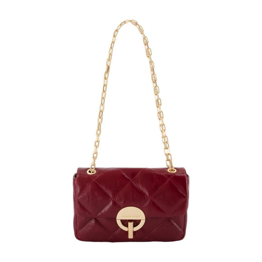Vanessa Bruno Moon Moyen Crossbody Bag — Red Cowhide