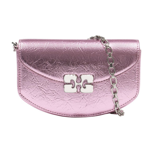 Ganni Lulu Wallet — Pink Synthetic