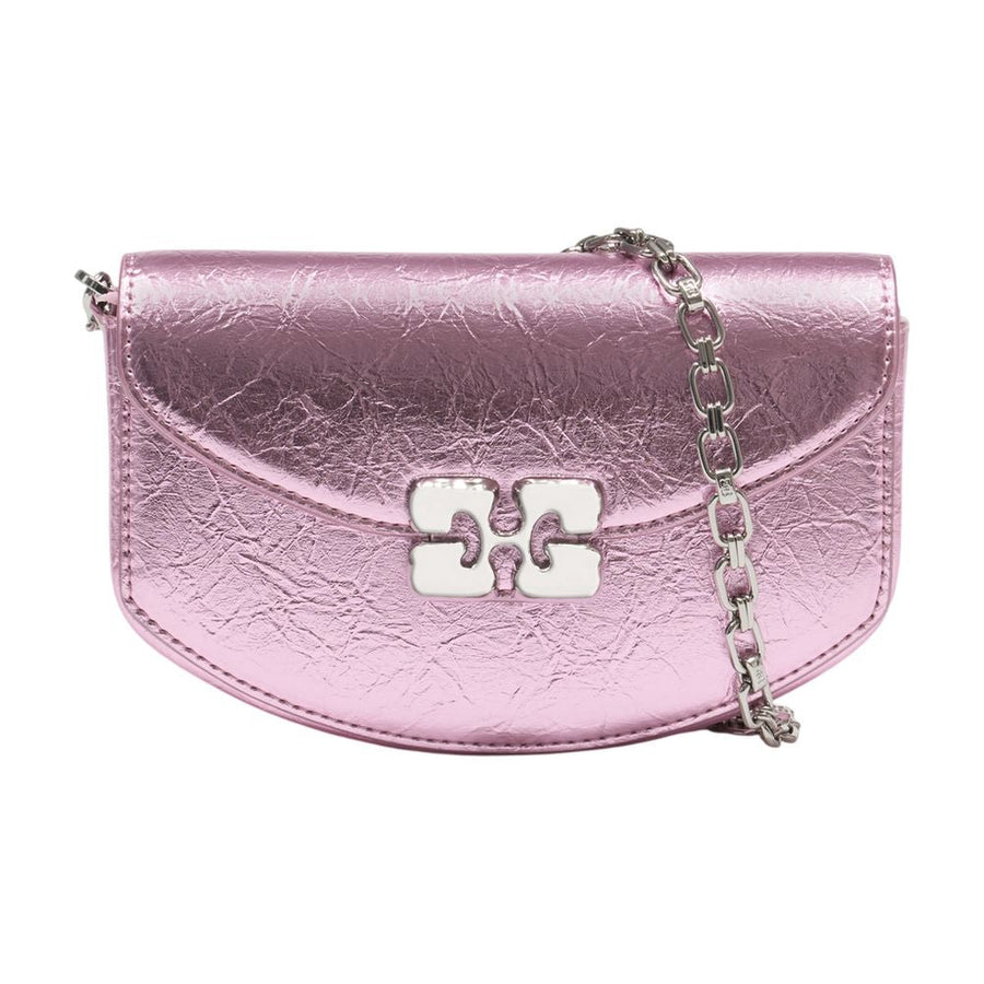 Ganni Lulu Wallet — Pink Synthetic