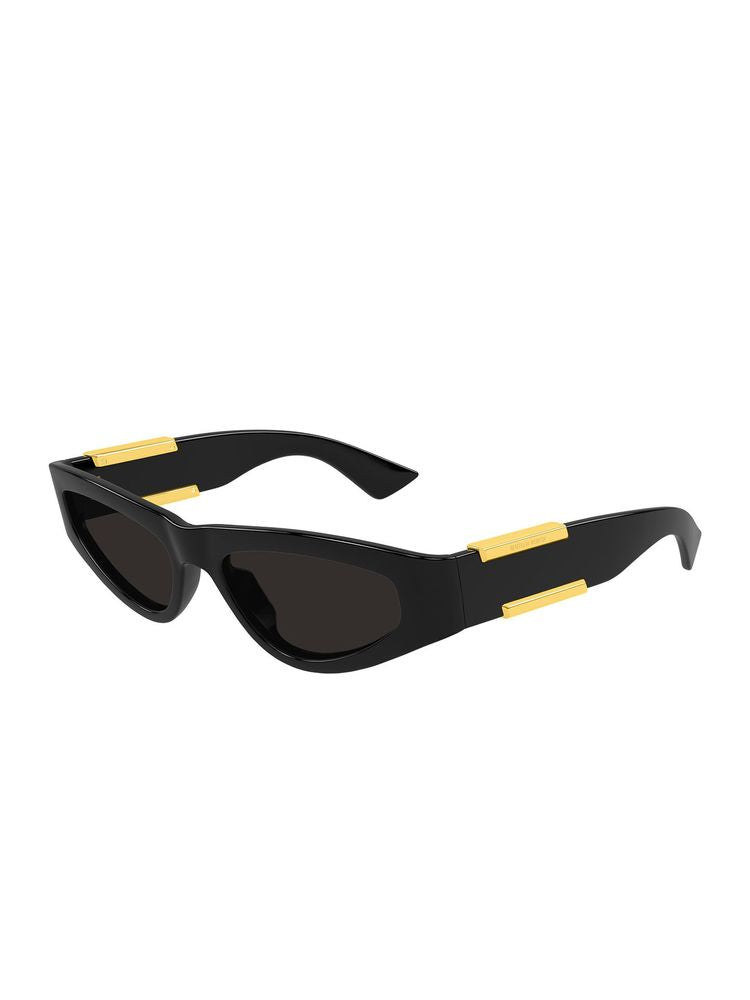 Bottega Veneta Bv1407s Bio-Injection Frame Sunglasses — Black Bio Injection