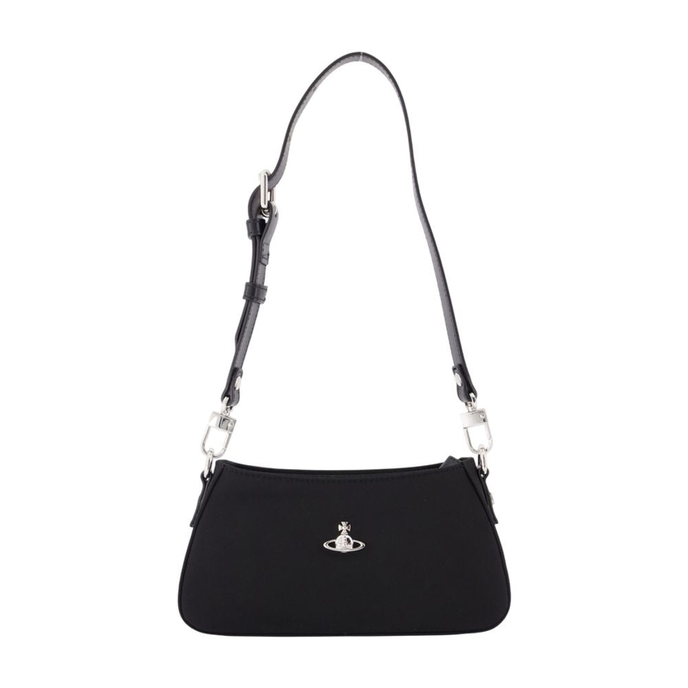 Vivienne Westwood Tasha Shoulder Bag — Black Synthetic