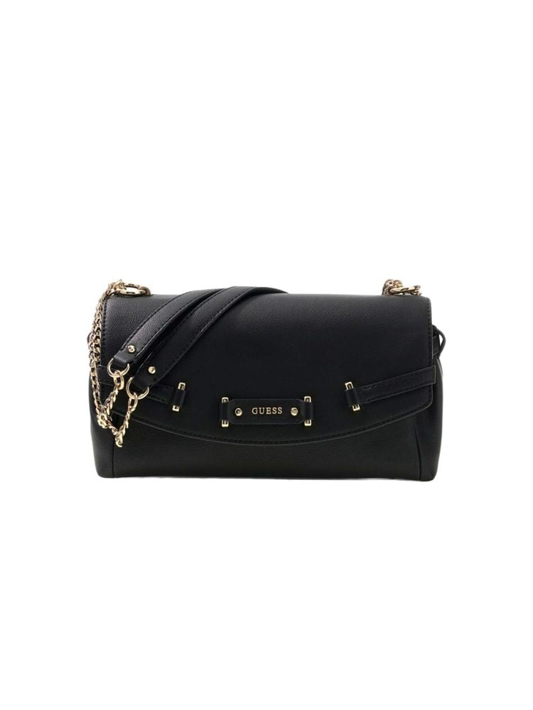 Guess Dorothy Crossbody Bag — Black Polyurethane