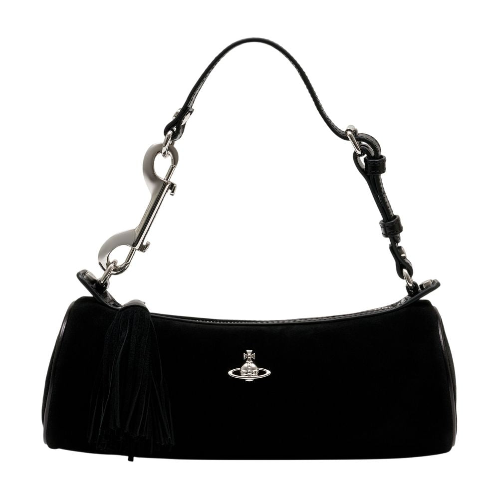 Vivienne Westwood Calfskin Shoulder Bag — Black
