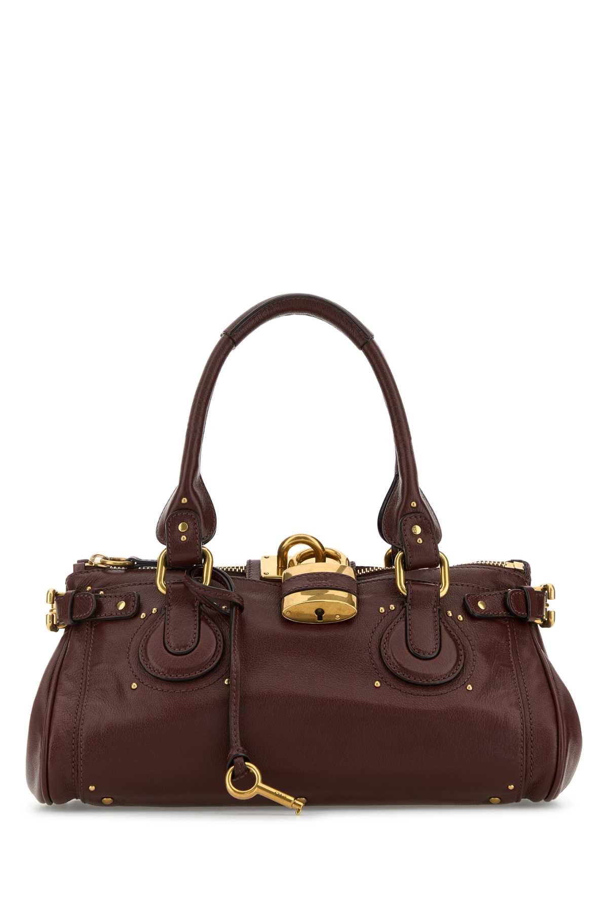 Chloé Paddington Shoulder Bag — Brown