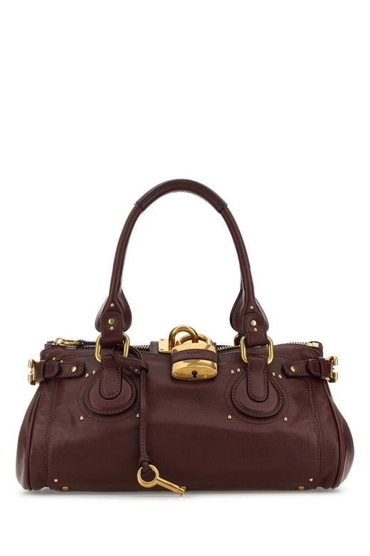 Chloé Paddington Shoulder Bag — Brown
