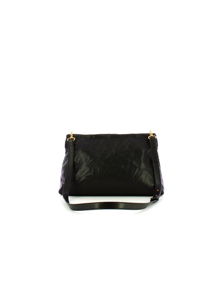 Liu Jo Polyurethane Clutch — Black