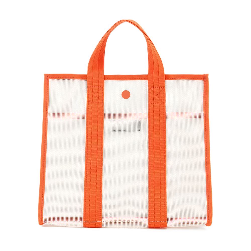 A.p.c. Louise Tote Bag — Orange Pvc