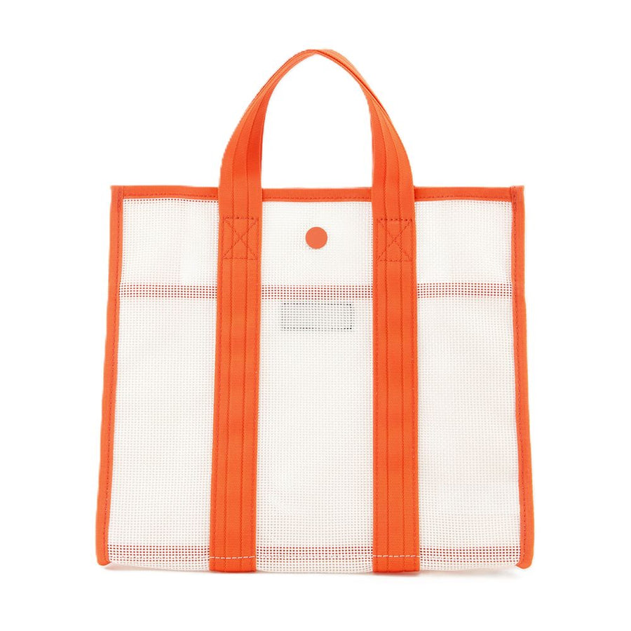 A.p.c. Louise Tote Bag — Orange Pvc
