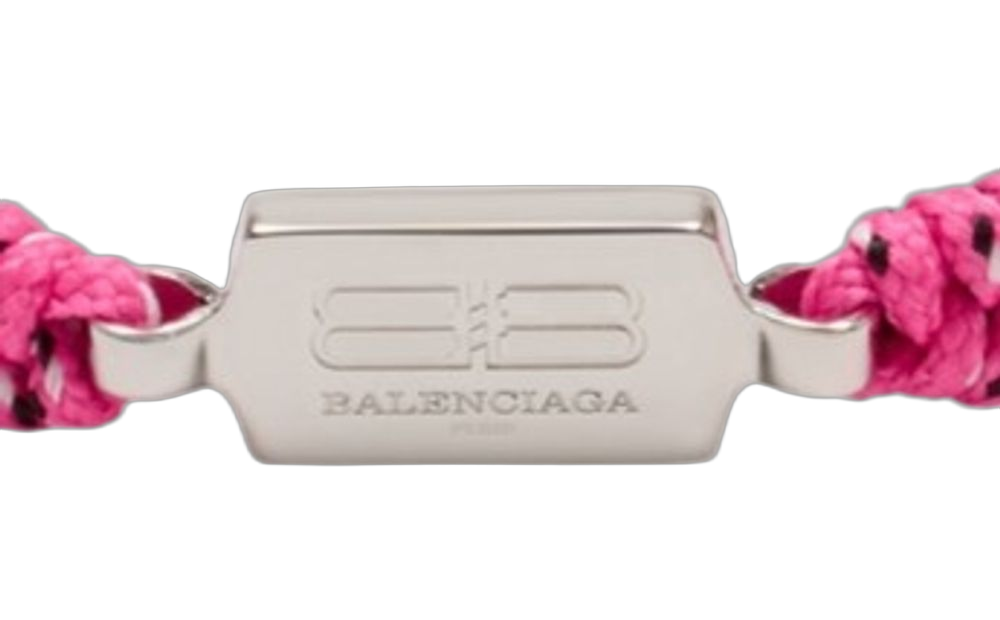 Balenciaga Saint Germain Bracelet — Pink Metal Bracelets