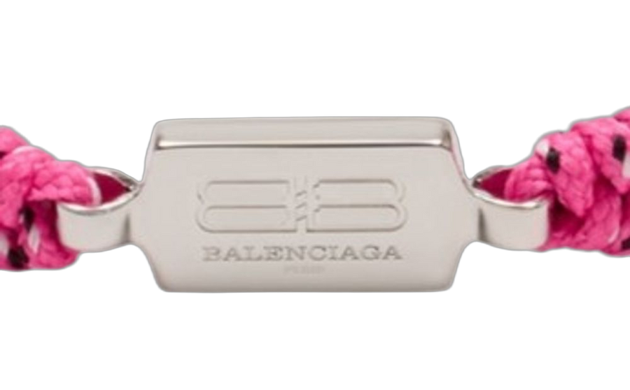 Balenciaga Saint Germain Bracelet — Pink Metal Bracelets