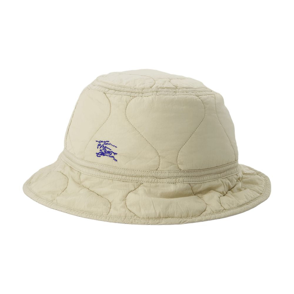 Burberry 8082706 Quilted Nylon Bucket Hat — Beige