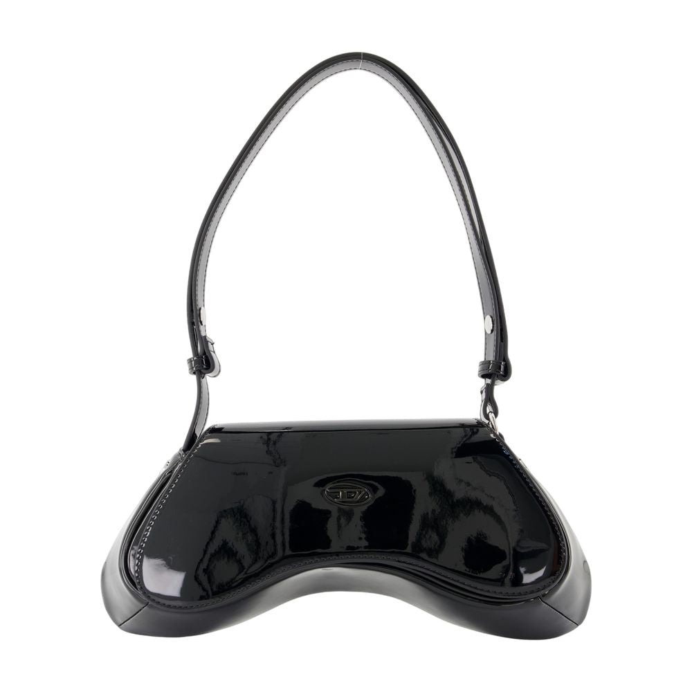 Diesel Play Shoulder Bag — Black Faux_leather