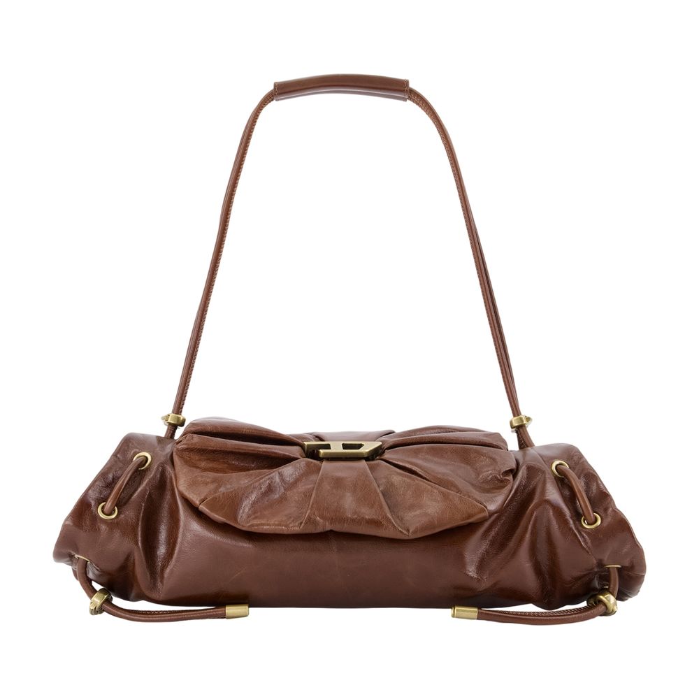 Diesel Shoulder Bag — Brown Cowhide