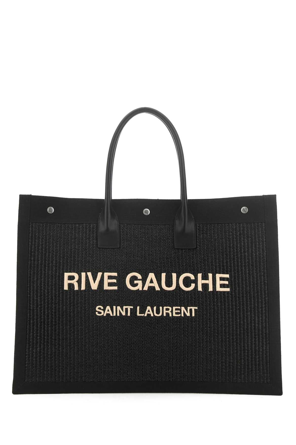Saint Laurent Rive Gauche Tote Bag — Black