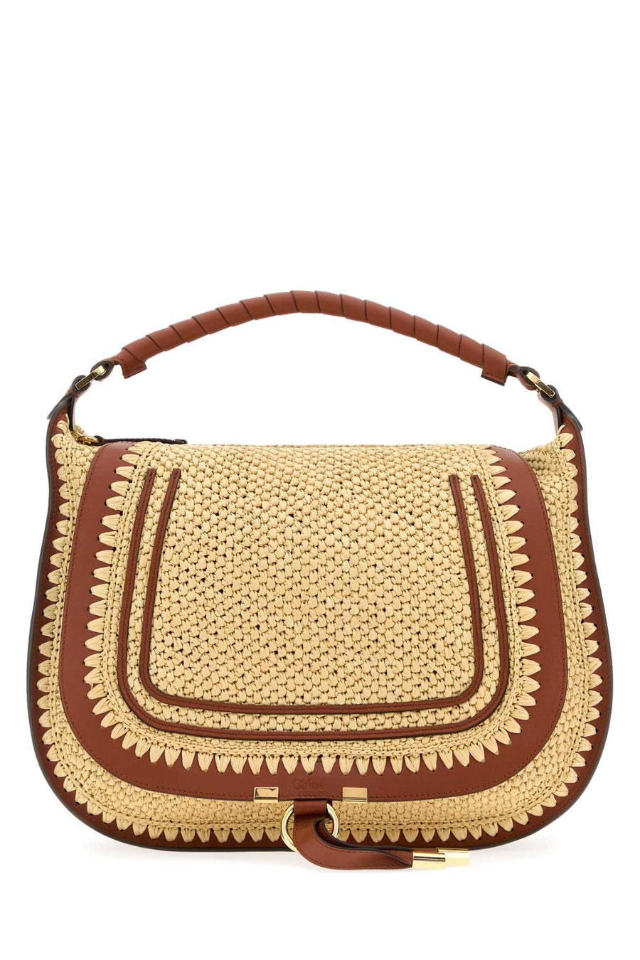 Chloé Marcie Shoulder Bag — Brown
