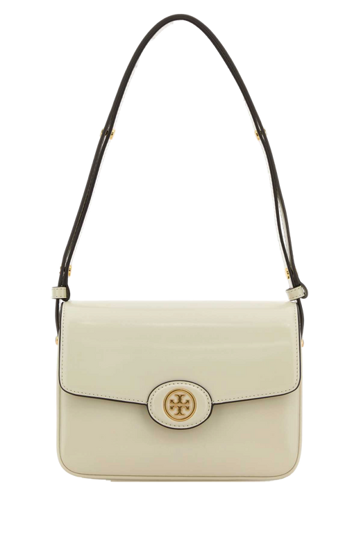 Tory Burch Robinson Shoulder Bag — Beige