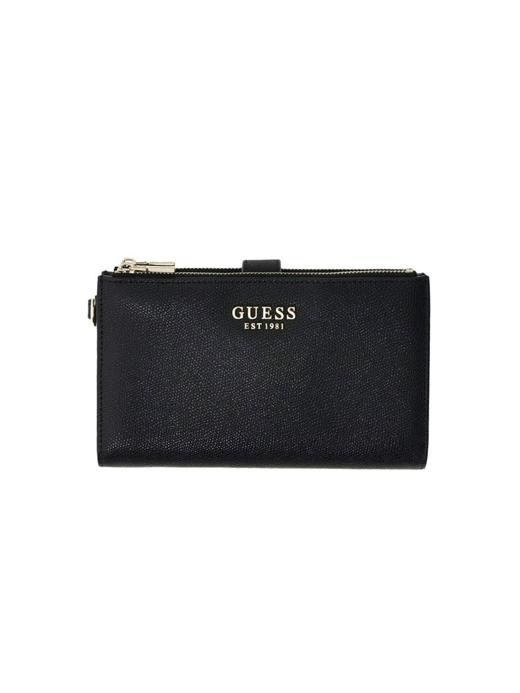 Guess Amorette Wallet — Black Polyurethane
