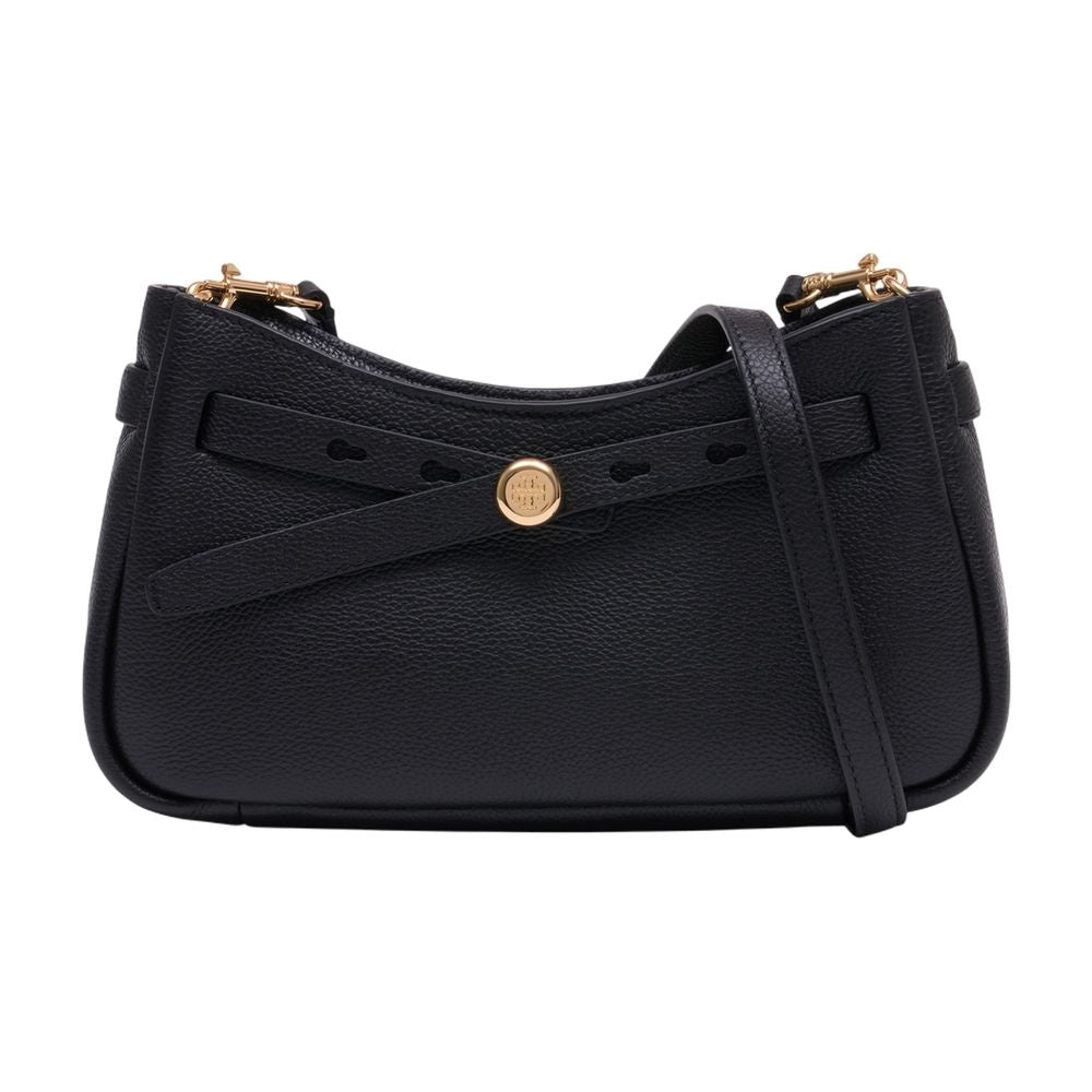 Tory Burch Romy Crossbody Bag — Black Calfskin