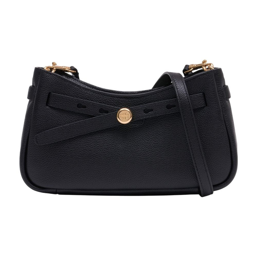 Tory Burch Romy Crossbody Bag — Black Calfskin
