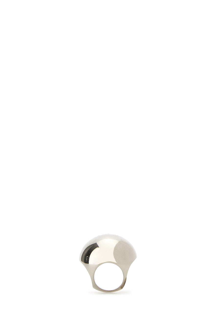 Versace Sculptural White Ring — Rings