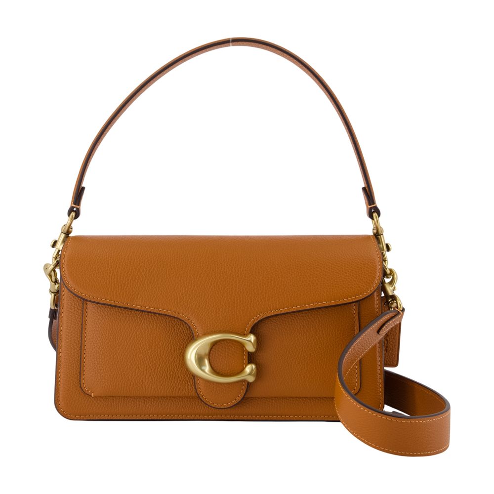 Coach Tabby Shoulder Bag — Brown Cowhide