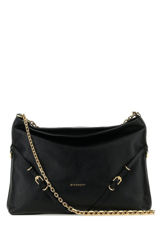 Givenchy Calf Leather Shoulder Bag — Black 100 %