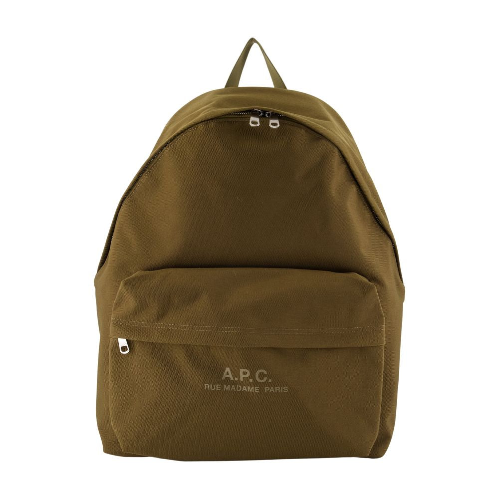 A.p.c. Backstage Backpack — Khaki Synthetic