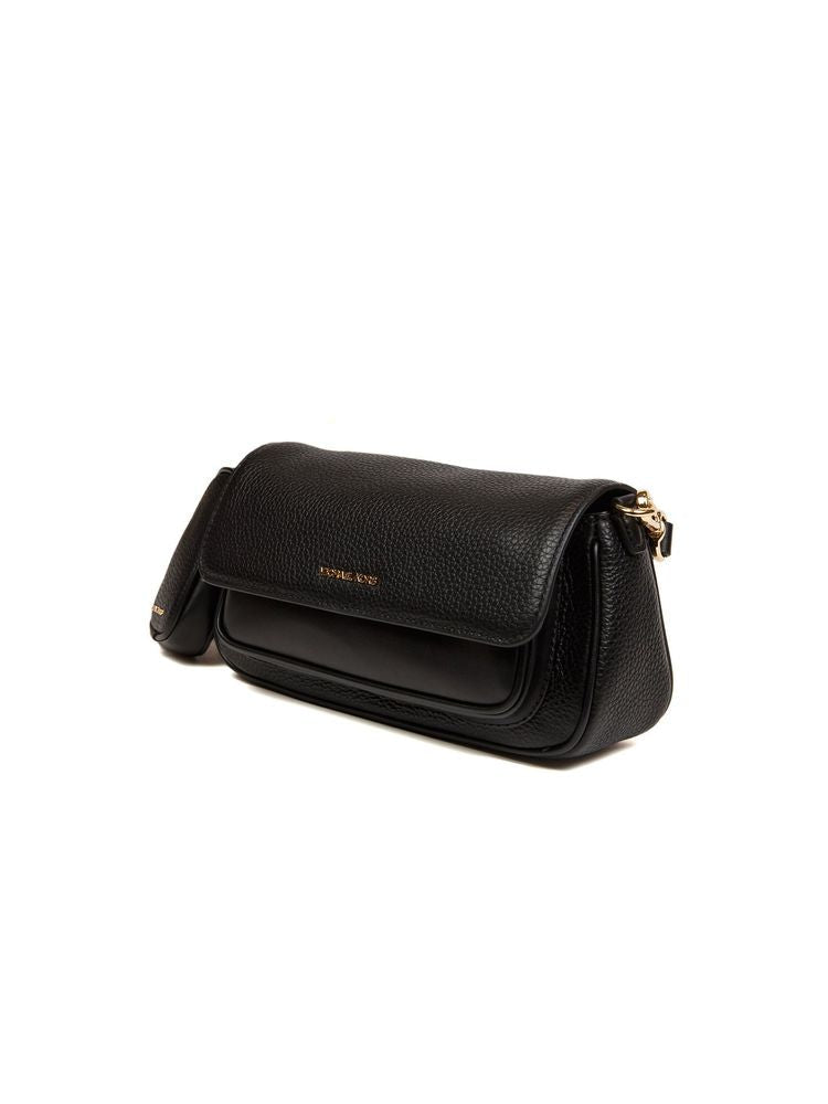 Michael Kors Jet Set Crossbody Bag — Black Leather