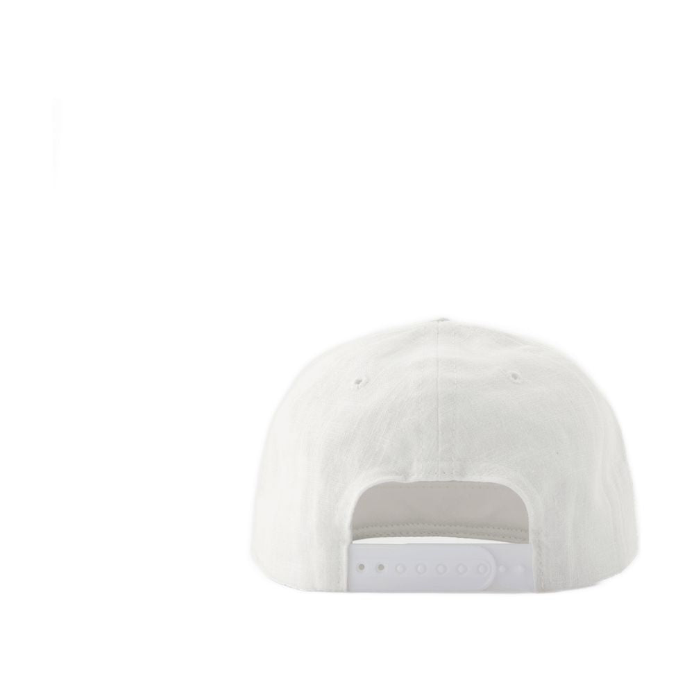 Rhude Rhss24ha02608114 Baseball Cap — Beige Cotton Caps