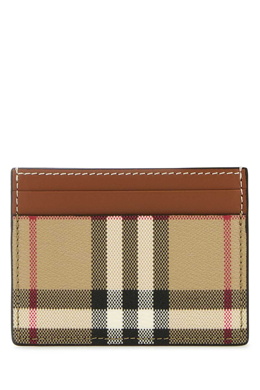 Burberry Sandon Card Case — Brown Wallet