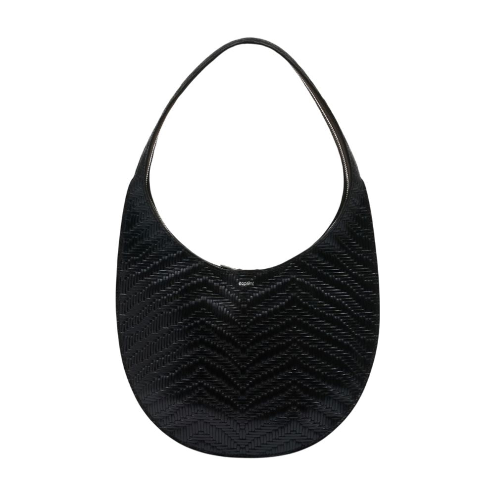 Coperni Shoulder Bag — Black Calfskin