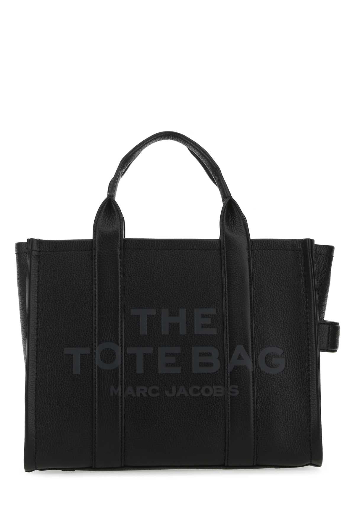 Marc Jacobs Mano Tote Bag — Black Cow Leather