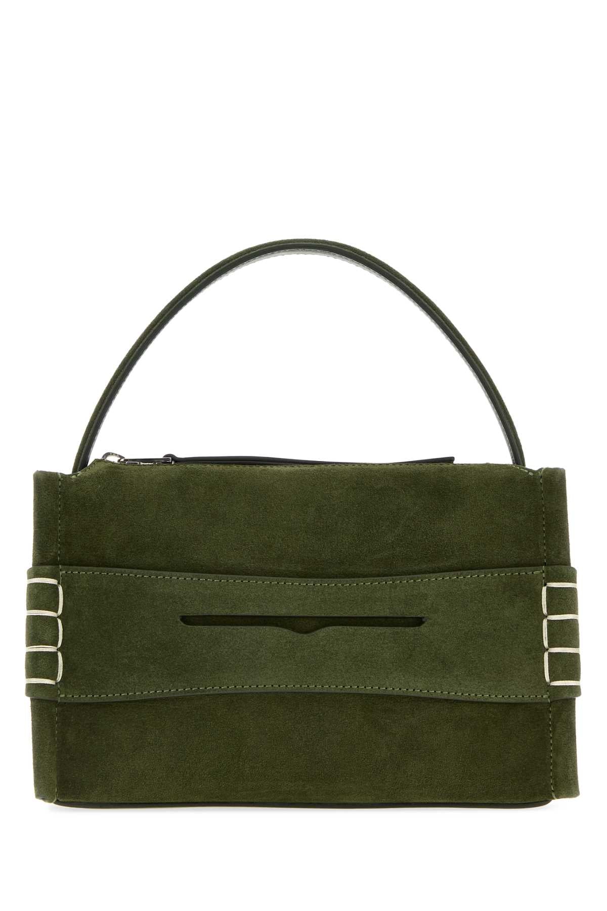 Jw Anderson Top Handle Bag — Green