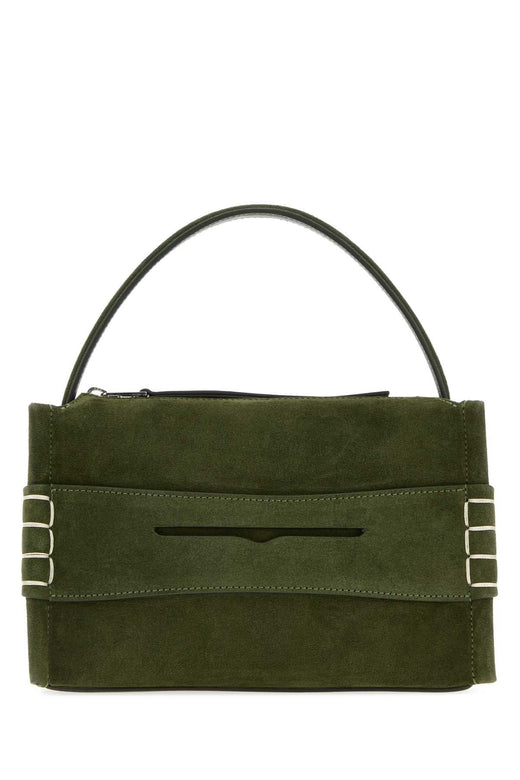 Jw Anderson Top Handle Bag — Green