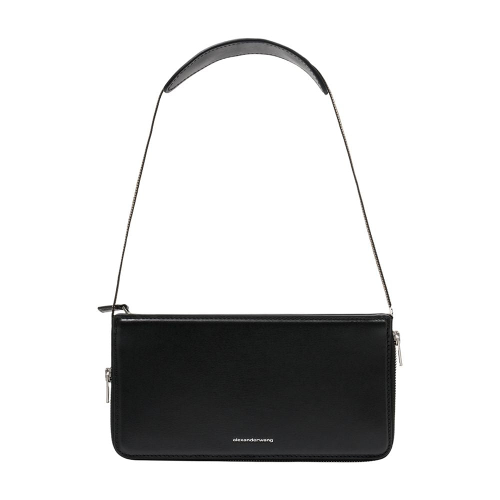 Alexander Wang Siren Shoulder Bag — Black Cowhide