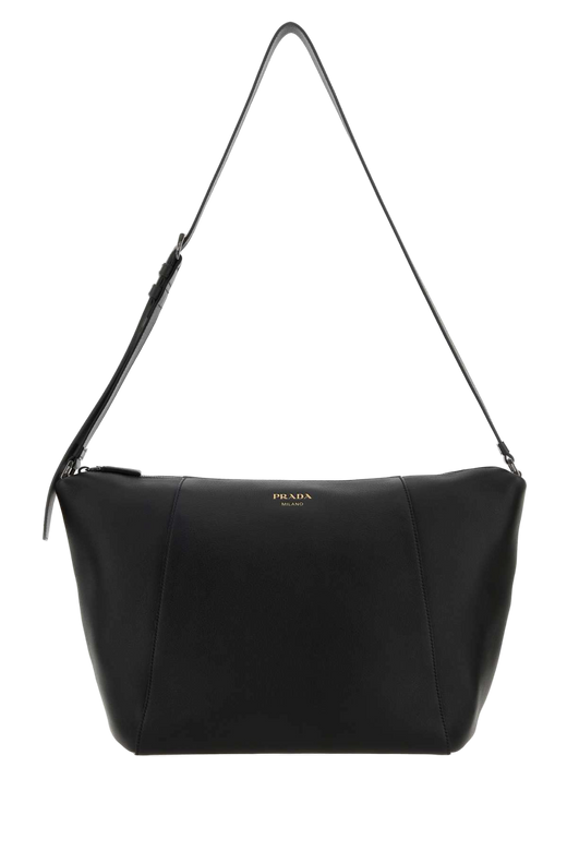 Prada Nappa Leather Crossbody Bag — Black