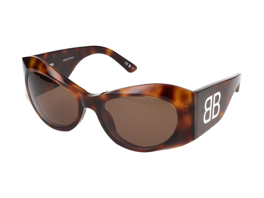 Balenciaga Bb0394s Sunglasses — Havana Acetate