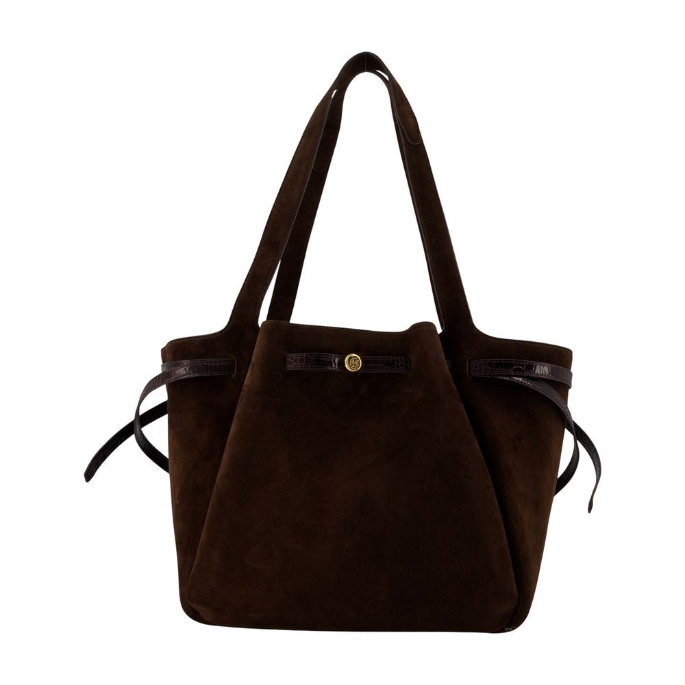 Tory Burch Tote Bag — Brown Calfskin
