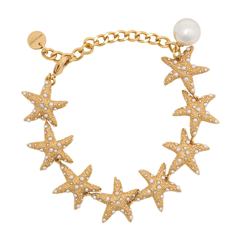 Self-Portrait Starfish Charm Bracelet — Gold Metal Bracelets