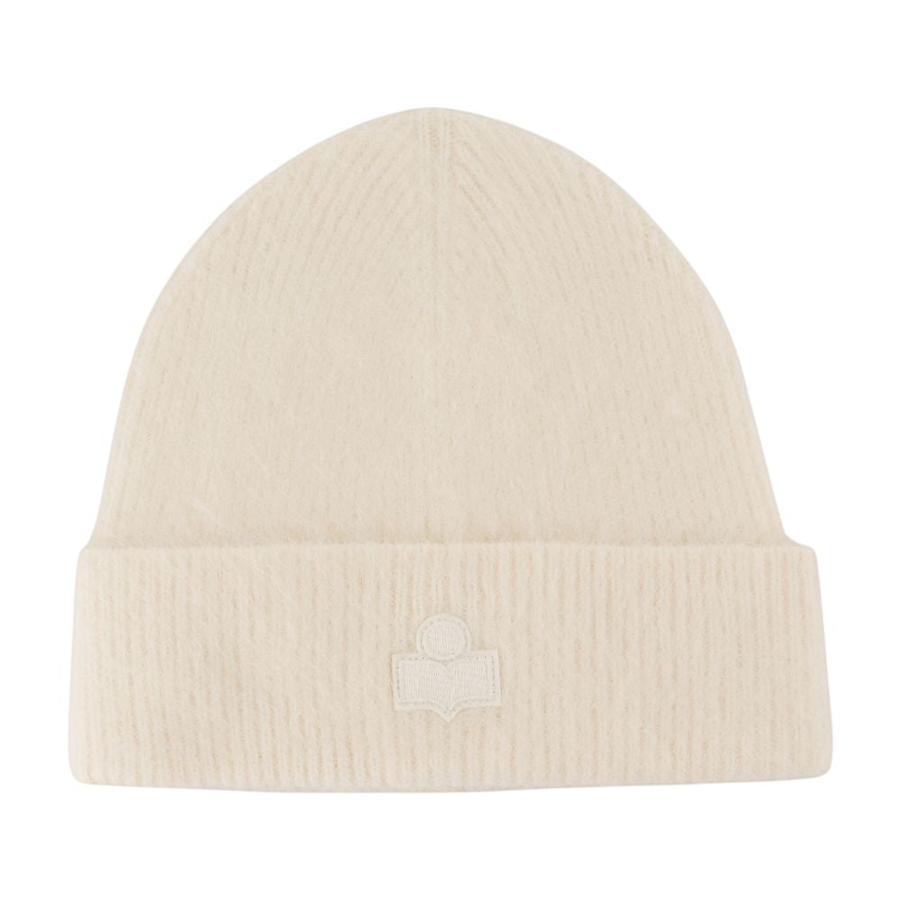Isabel Marant Be005mfa-D3d01a-23ec Beanie — Beige Wool Beanies