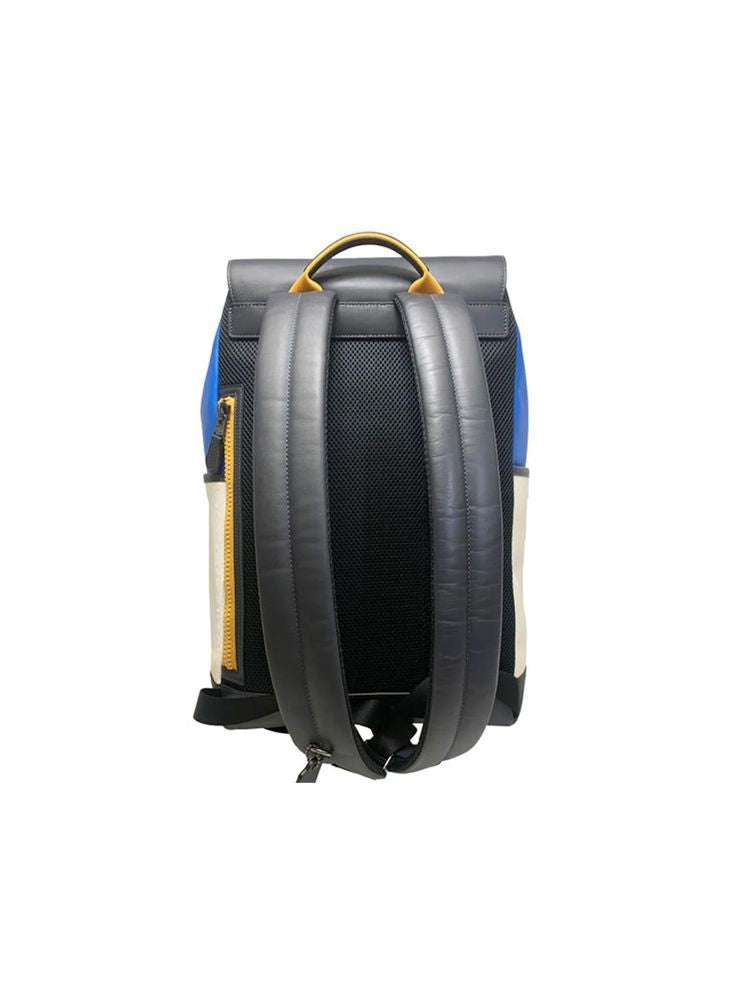 Coach Track Backpack — Multicolor Coated Canvas