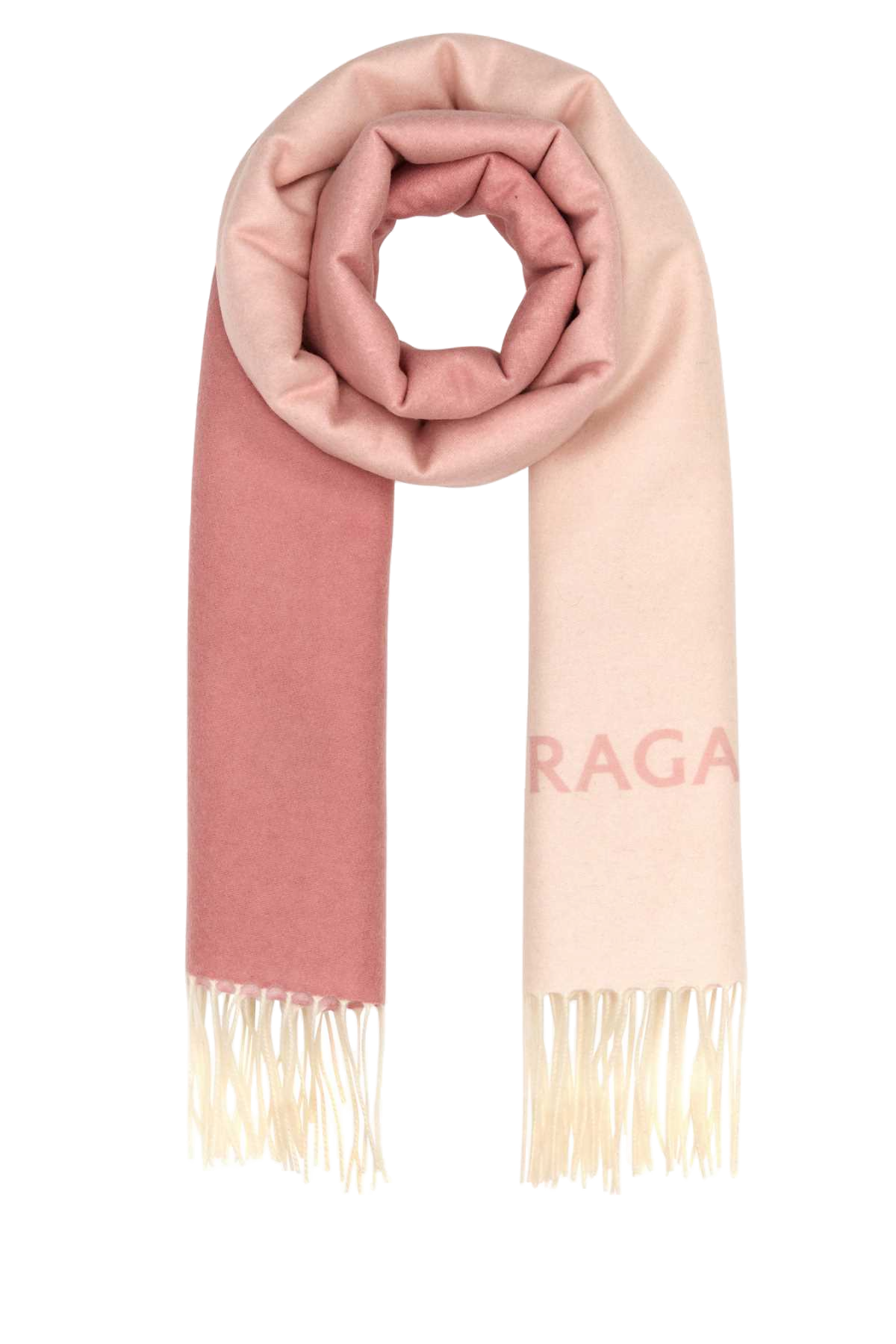 Ferragamo Cashmere Scarf — Pink Exterior: Scarfs