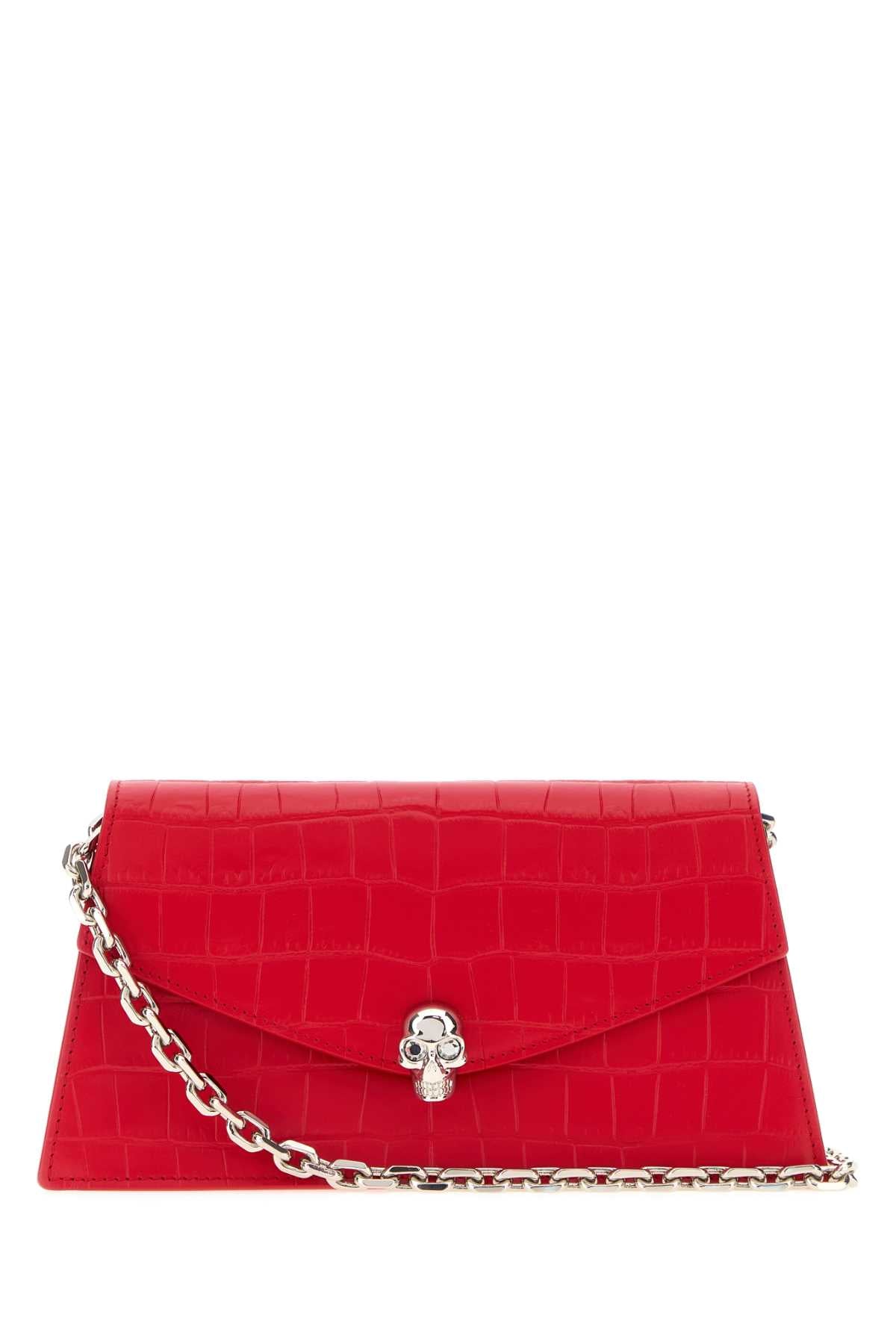 Alexander Mcqueen Crossbody Bag — Red