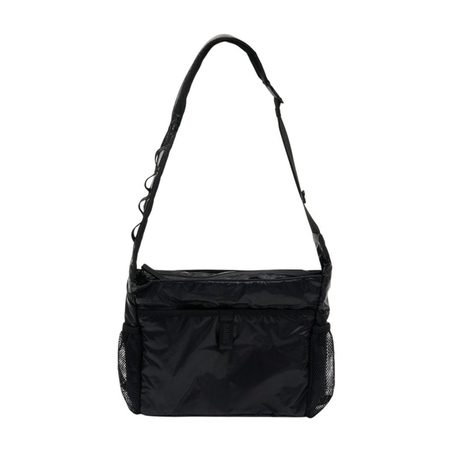 Rains Sibu Messenger W3 Crossbody Bag — Black Synthetic