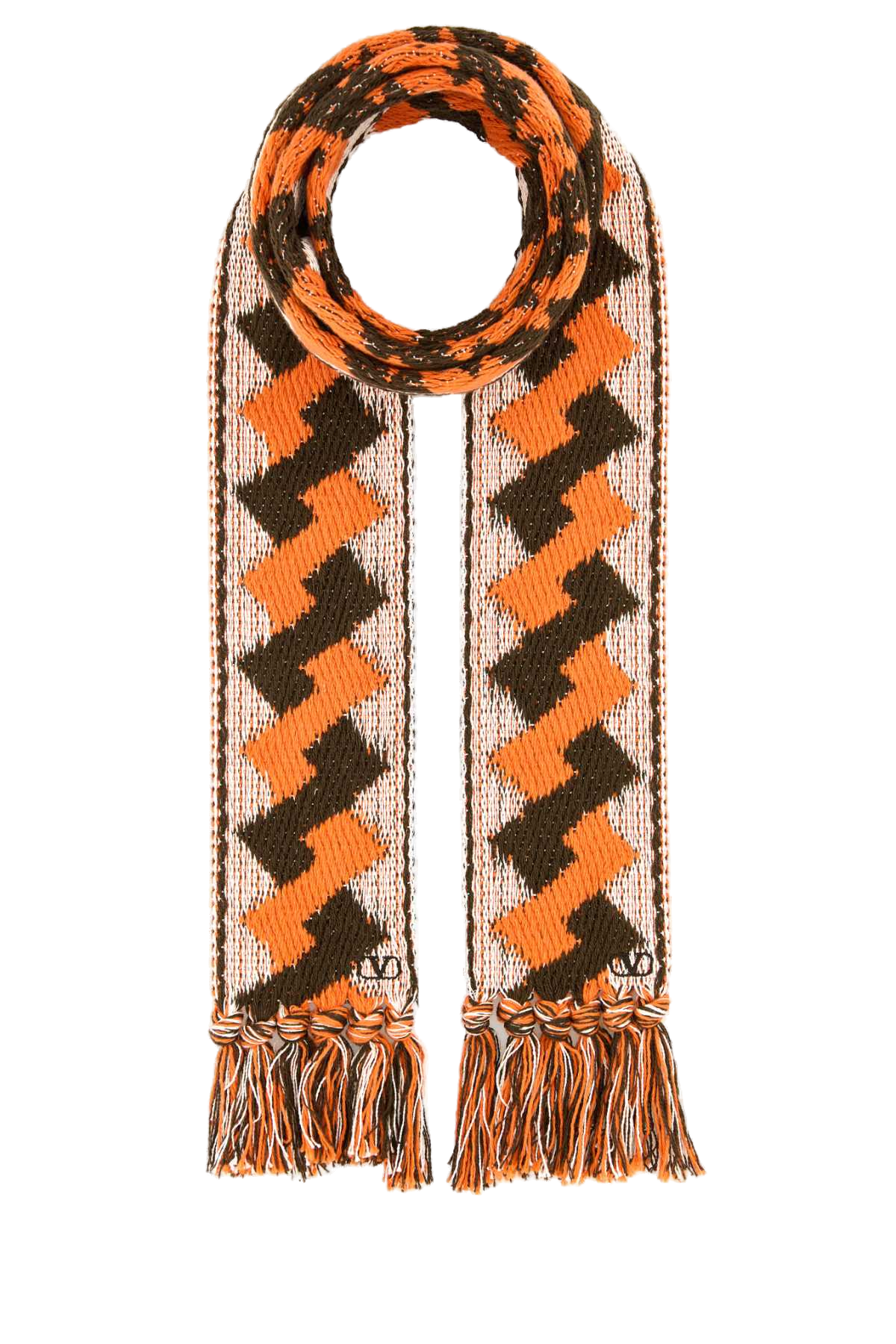 Valentino Garavani Scarves — Orange Exterior: Cotton Scarfs