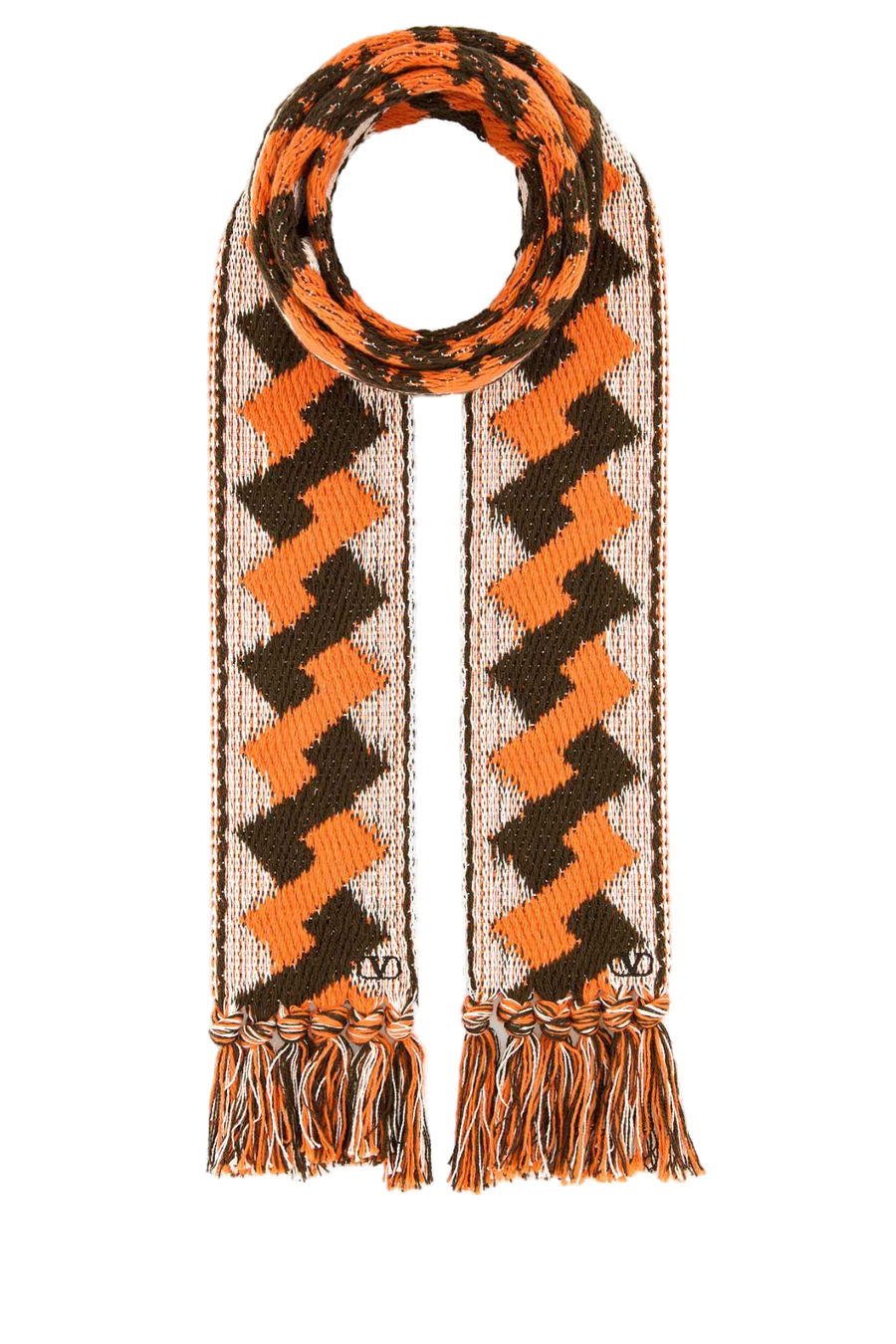 Valentino Garavani Scarves — Orange Exterior: Cotton Scarfs