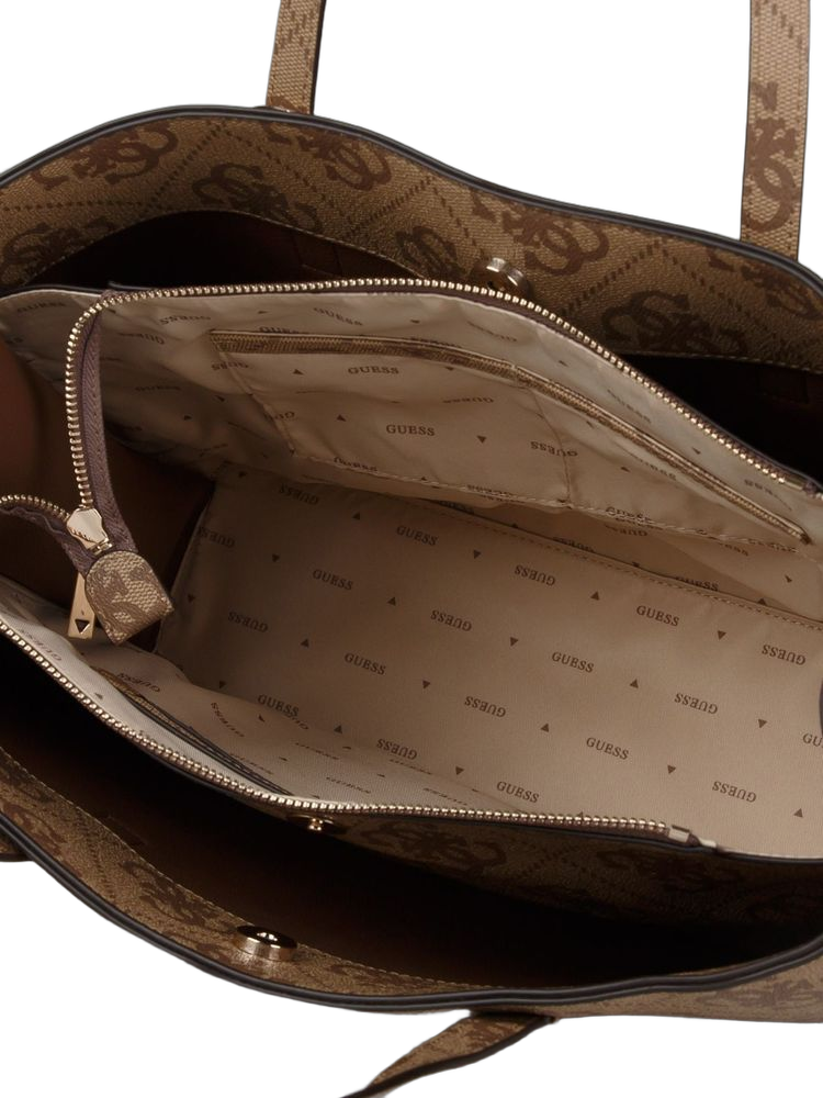 Guess Tote Bag — Beige Polyurethane