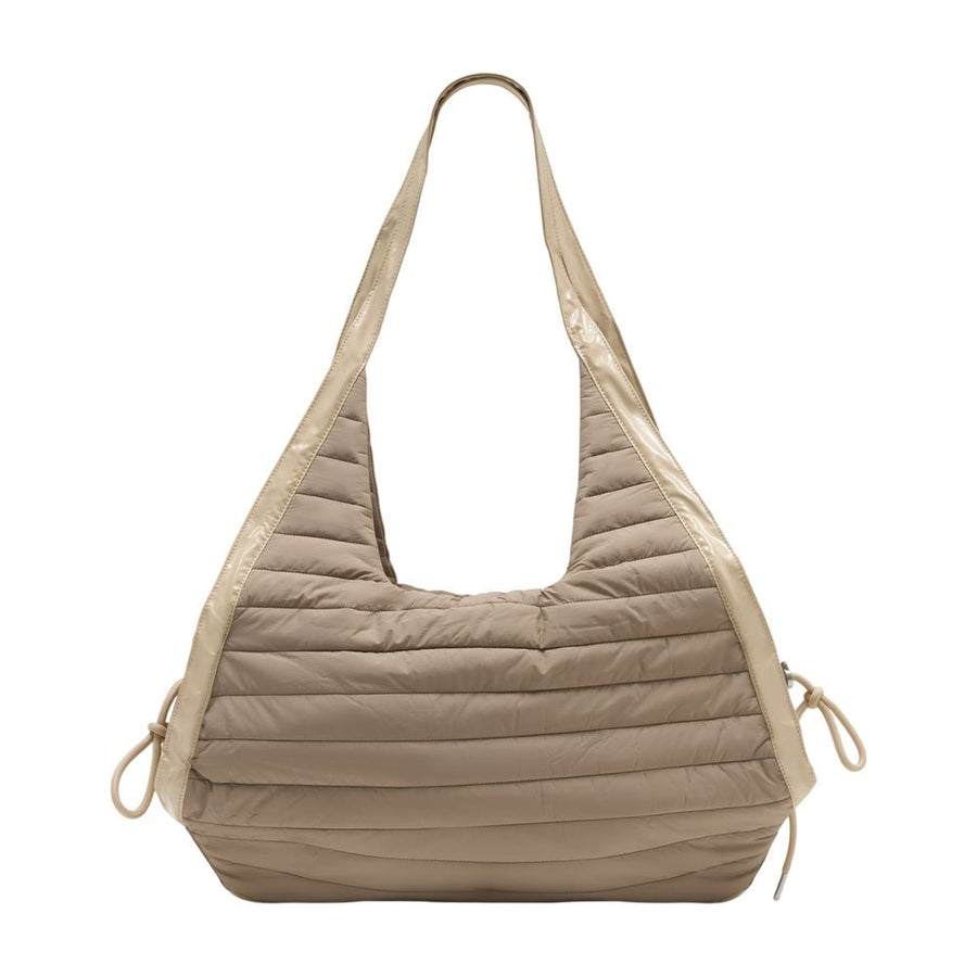 Rains Koya Vision Shoulder Bag — Beige Synthetic